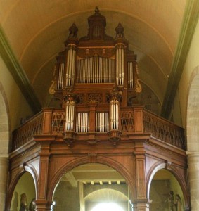 Orgue Clergeau de l'église de Pommerit-Jaudy