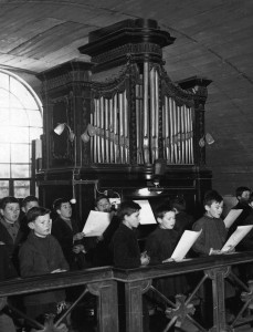 Orgue Loret de l'abbaye de Langonnet (jusqu'en 1952)